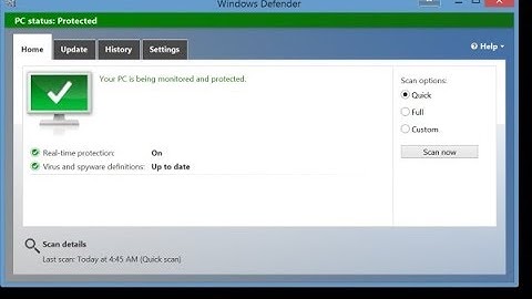 How To Permanently Disable Or Enable Windows Defender In Windows 8.1 and 10