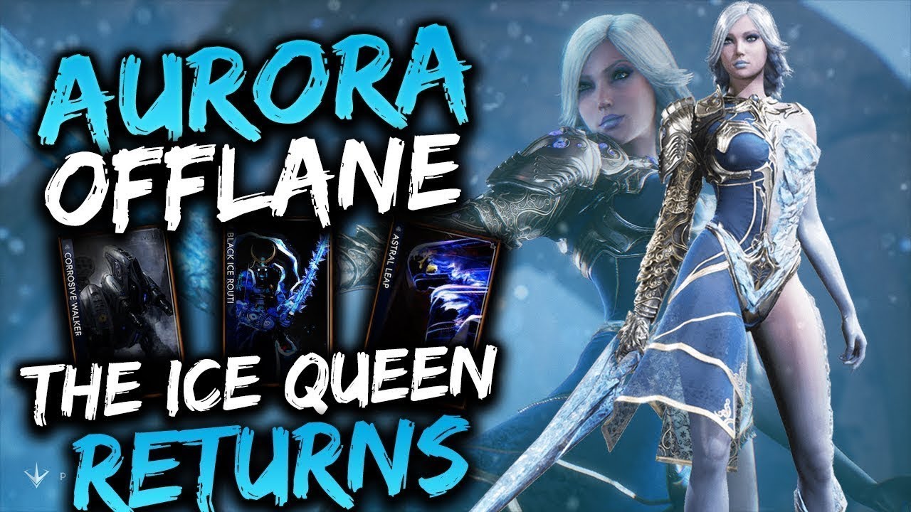 Игра Paragon Aurora. Aurora Ice Queen. ПАБГ Ледяная Королева.