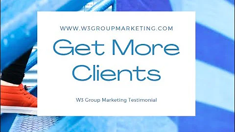 W3 Group Marketing testimonial from Spectro UV CEO...