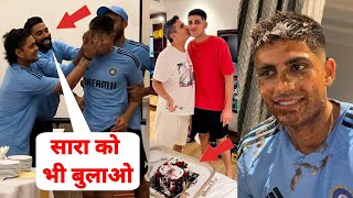 Shubman Gill Birthday Celebrate With Team India Team India Celebration Shubman Gill Birthday Ji