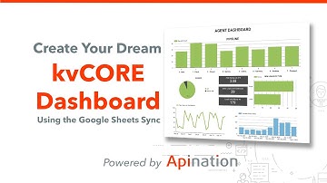 How to Easily Create Your Dream Dashboard of kvCORE, Google Analytics, Youtube data and more!