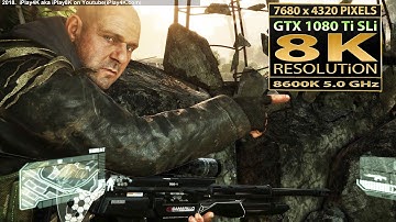 Crysis3 8K resolution | Crysis 3 GTX 1080 Ti SLI | Crysis 3 Titan XP SLI | crysis3 8K | 8K UHD