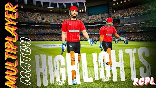 Multiplayer RCPL gameplay Win in 2 overs easy win