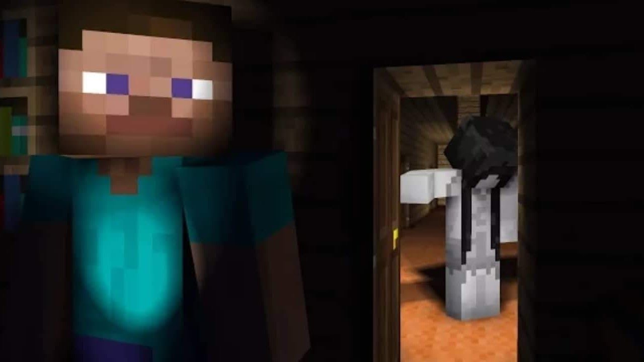  minecraft  Movie The Scary  story     YouTube