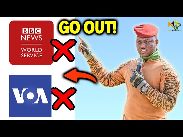 Burkina Faso suspends BBC and VOA