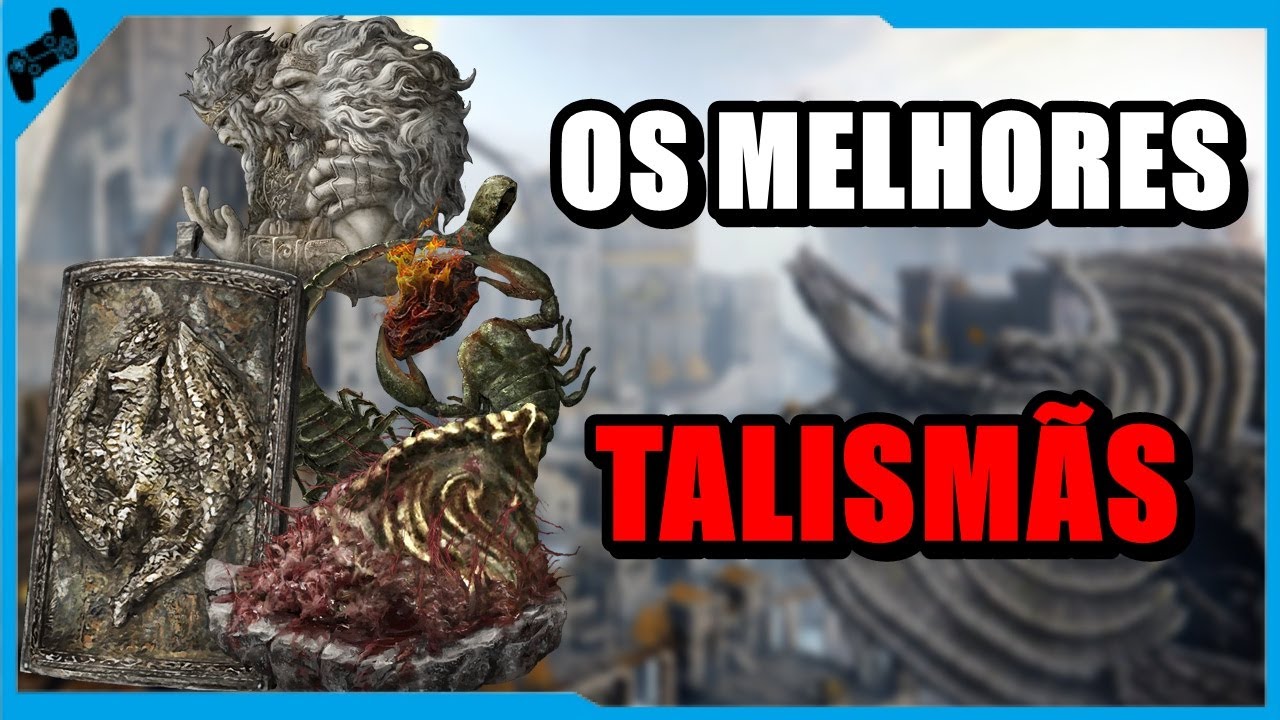 TOP 10 MELHORES TALISMÃS de ELDEN RING !!!!