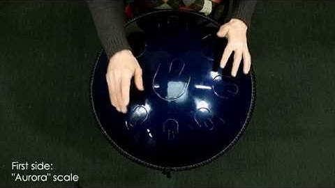 Double FX. "Aurora" scale / "Celtic minor" scale. (in the frequency of A=432Hz)