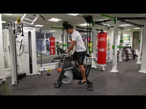 Nuffield Health's Exercise Tip of the Week: How to set up a spin bike