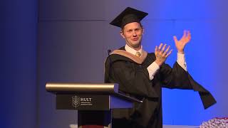 Jared Whitley, Hult MBA graduation speech