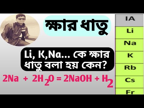 ভিডিও: ক্ষার ধাতু বিরল?