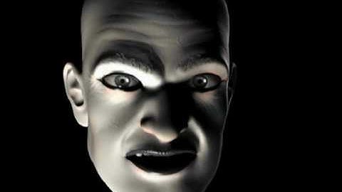 Digital Face from 1999 - made with LightWave 3D
