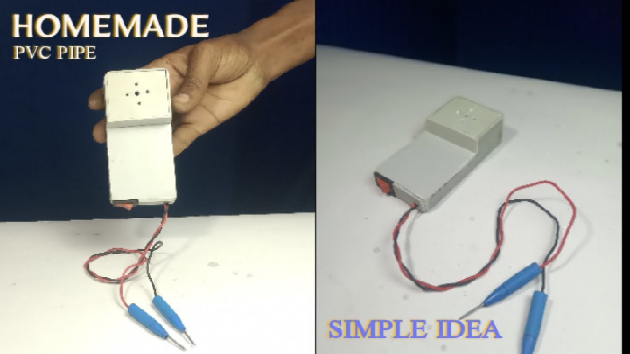How To Make Wire Tester💥 With PVC pipe 💯💯wire_tester motor_LED_tester how_to_make_wire_tester
