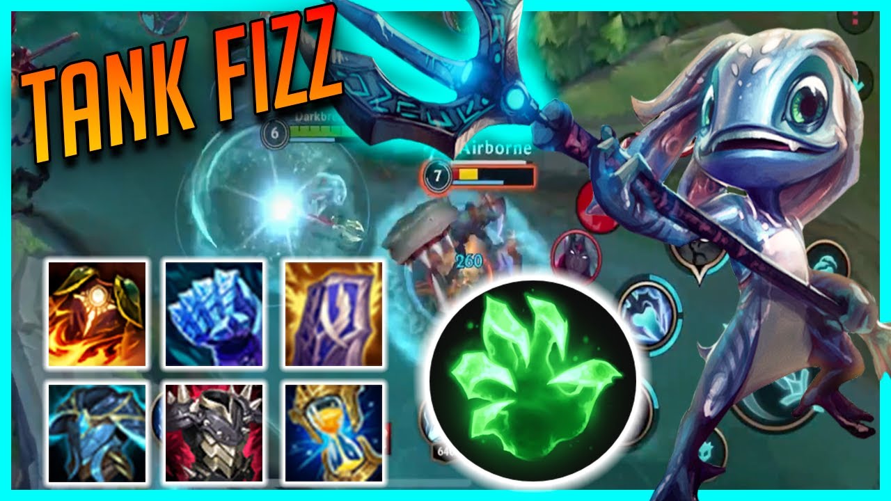 køkken Hensigt MP TANK FIZZ?! - NEW ASIAN PRO BUILD - WILD RIFT FIZZ JUNGLE TANK - YouTube