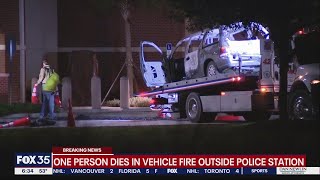Florida man dies after vehicle 'intentionally' set on fire, explodes, police say