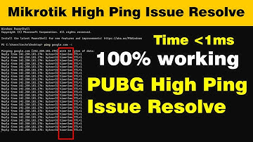 Mikrotik High Ping Issue Resolve 2023🚀PUBG High Ping Issue Resolve in Mikrotik💯100% working👌