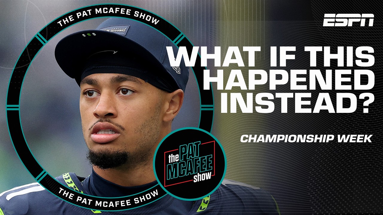 Could THESE Championship Weekend plays have had DIFFERENT outcomes? DB says... | The Pat McAfee Show