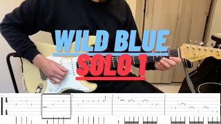 John Mayer - Wild Blue solo 1 cover with TABS