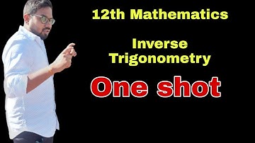 12th Mathematics | Inverse trigonometry one shot | Revision exam-1@vivekmathsscience1013
