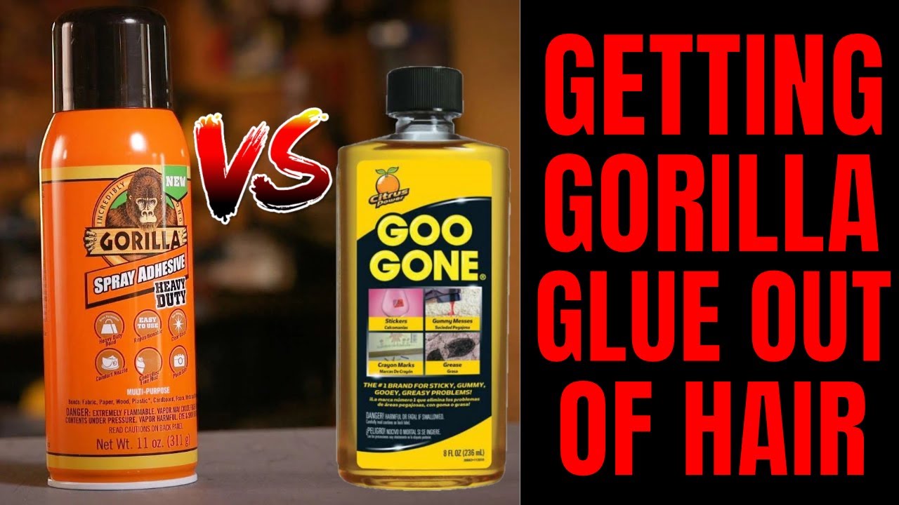 How To Use Goo Gone To Remove Gorilla Glue In Hair And On Skin