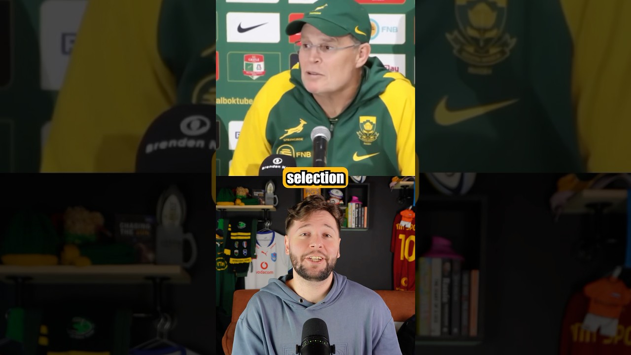 Rassie is NOT happy…