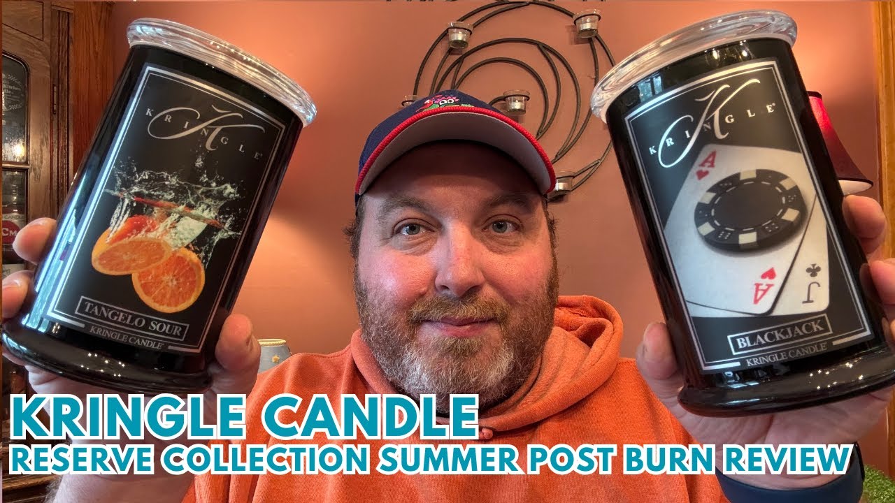 Kringle Candle Reserve Summer 2025 Preview & Post Burn Review