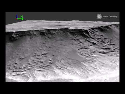 Evidence of rivers in long-term action on Mars: detail