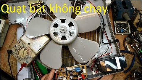 Sửa 2 quạt sạc Panasonic này không chạy:Nhiều kiến thức sửa chữa cho ai cần!