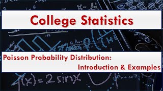 Poisson Probability Distribution: Introduction and Examples using Formula, TI-Calculator and Excel