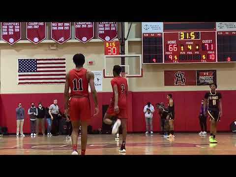 Barano FTs/Edwards dunk/Lindsay basket Imhotep/St. Frances basketball DTLR Classic 01/17/22