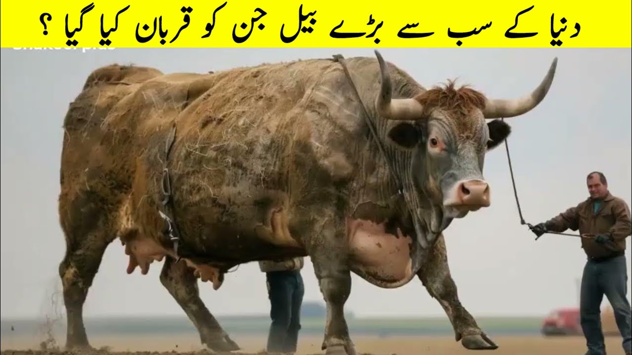 Biggest bull in the World || DUNIYA KE SAB SE BARY JANWER - YouTube