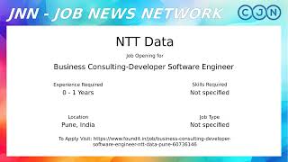 Job News Show 12 | Top 10 Software Engineer Jobs in India | 2026-07-31 screenshot 5