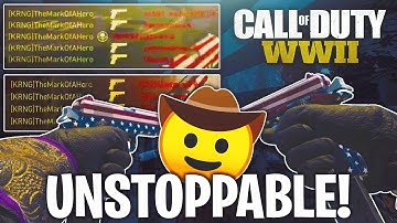 the NEW TWO PISTOLS and UNLIMITED AMMO COMBO on COD WW2... (BEST 1911 CLASS SETUP after UPDATE 1.21)