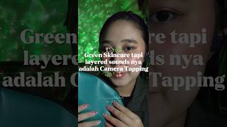 ASMR Green Skincare 💚🍃🍀✨ #asmr #skincare #green