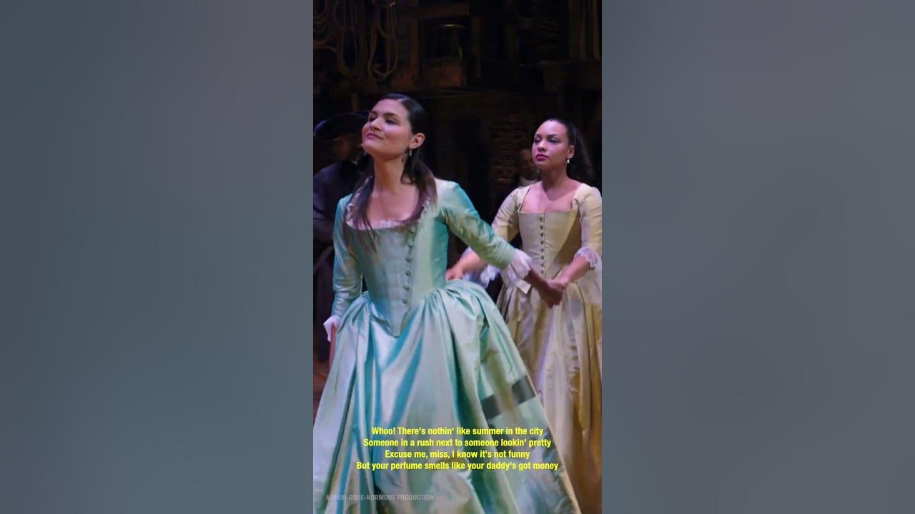 The Schuyler Sisters (2/4) Renée Elise Goldsberry, Phillipa Soo, Jasmine Cephas Jones (Hamilton)