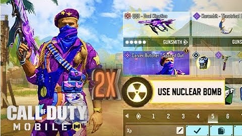 COD MOBILE: "Carver Butcher - Spaced Out" QQ9 - Dual Kinetics (Double Nuke on 1944 Shipment)