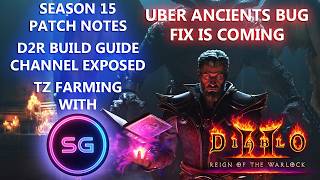 Season 15 Patch Notes + TZ farming with @smalps-gaming (D2R Reign of the Warlock)