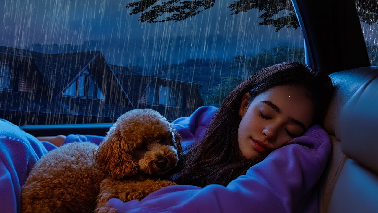 Sonido De Lluvia Para Dormir Profundamente y Relajarse 💤 Lluvia Pesada ...