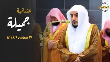 تلاوة جميلة من سورة فصلت للشيخ د.الوليد الشمسان| عشاء 19-9-1446ه‍