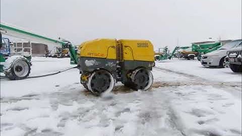 Sold! 2013 Wacker Neuson RTSC2 Roller Articulating Trench bidadoo.com
