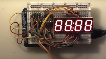 Семисегментный индикатор с общим катодом для часов