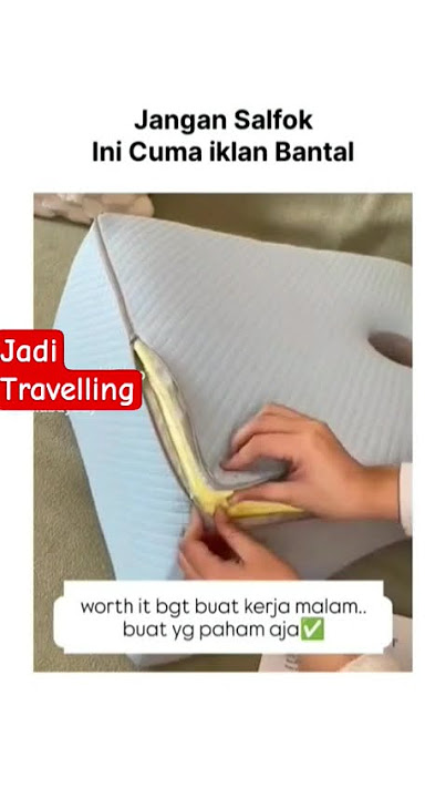 Bantal untuk dinas malam #viral #fyp #bantal #pasutri