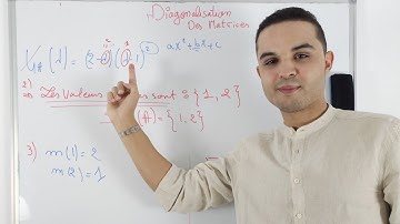 Diagonalisation des matrices : Polynome caracteristique - valeurs propres - ordre de multiplicitè