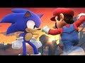 Youtube Thumbnail Super Smash Bros 4 Characters: Sonic Trailer (WII U / 3DS Gameplay) 【All HD】