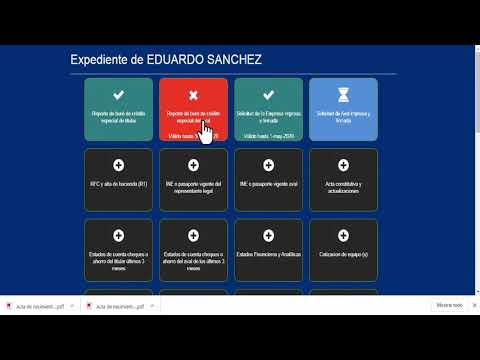 Expediente Azul - Demostración de cómo un ejecutivo aprovecha la plataforma en su día a día