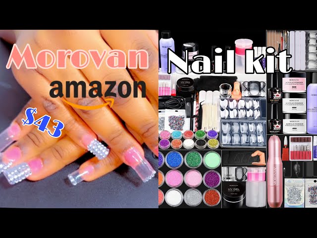 URBANMAC Nail Art Kit - 48 Pcs Glass Bottles Glitter Stones, 100 Nails,10  Nail Tapes, 15 Nail Art brush, 5 Nail Dotting Pen with 2 Glue (Nail Art Kit)  : Amazon.in: Beauty
