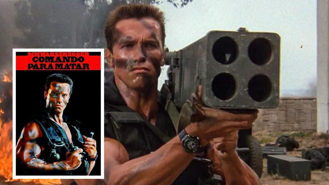 Comando Para Matar -  Arnold Schwarzenegger VS Soldados