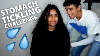 STOMACH TICKLING CHALLENGE *mouthful of water*