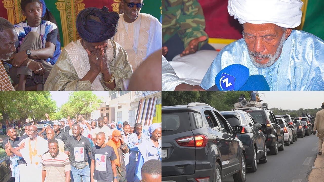 Arrivée du Khalif Général des Khadres à Darra Cissé Cheikhna Cheikh Saadbou Malaini Tournée Khayma