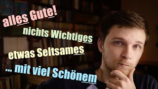 Всего Хорошего! — Субстантивация Прилагательных После Viel, Etwas, Alle... | Немецкая Грамматика