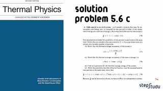 Problem 5.6 C Kittels Thermal Physics